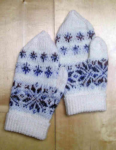 Handschuhe "Schneeflocke"